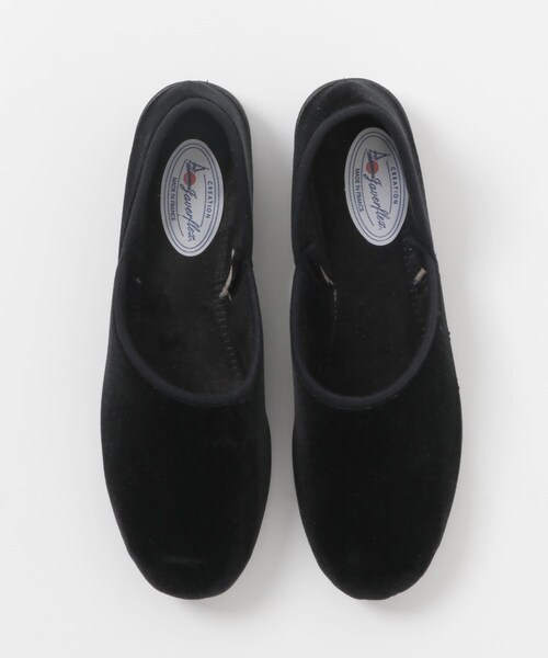URBAN RESEARCH DOORS（アーバンリサーチドアーズ）の「JAVERFLEX　ベロアスリッポン（スリッポン・レディース・NOIR/MARRON・36/37/38）」の7枚目の写真