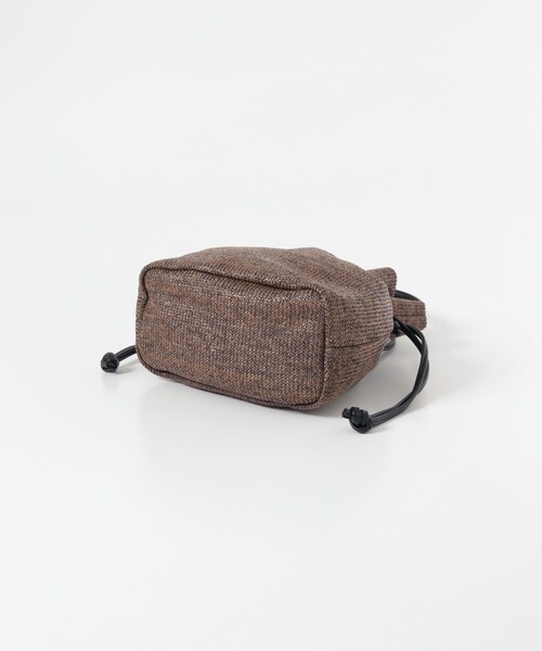 SENSE OF PLACE by URBAN RESEARCH(センスオブプレイスバイアーバンリサーチ)の「雑材キンチャクバッグ(ショルダーバッグ・レディース・Y.BEIGE/BROWN・One)」の11枚目の写真