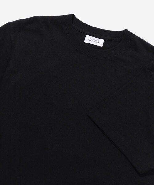 Saturdays NYC(サタデーズ ニューヨークシティ )の「Morning Joe x Saturdays NYC SS Tee(Tシャツ/カットソー・レディース・ブラック/ホワイト・L/M/S/XL/XXL)」の17枚目の写真