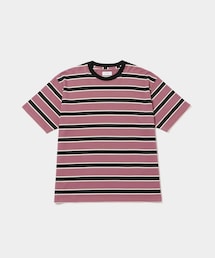 Saturdays NYC | Mesh Border Stripe SS Tee(Tシャツ/カットソー)