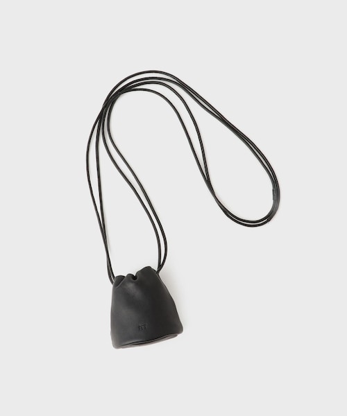 ADAM ET ROPE'(アダムエロペ)の「【PFT】Drawstrig Mini Pochette(ショルダーバッグ・レディース・ブラック/ブラウン・F)」の20枚目の写真