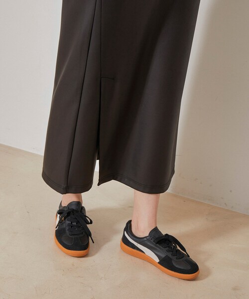 NERGY（ナージー）の「【イージーケア】Synthetic Leather イージーラップスカート（スカート・レディース・ブラック・F）」の19枚目の写真