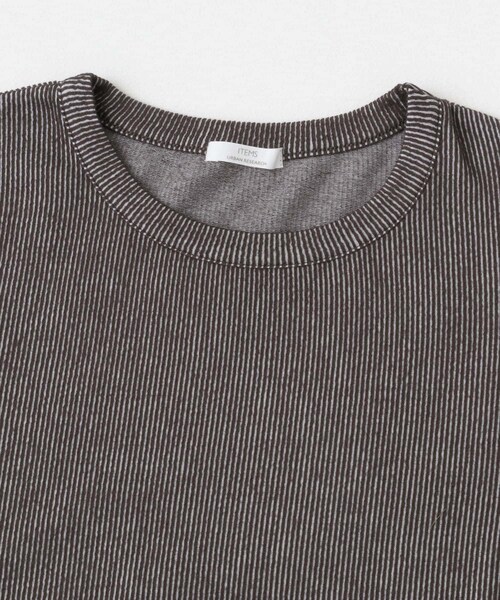 ITEMS URBANRESEARCH（アイテムズ アーバンリサーチ）の「チビテレコTシャツ（Tシャツ/カットソー・レディース・GRN/WHT/CHA・FREE）」の14枚目の写真