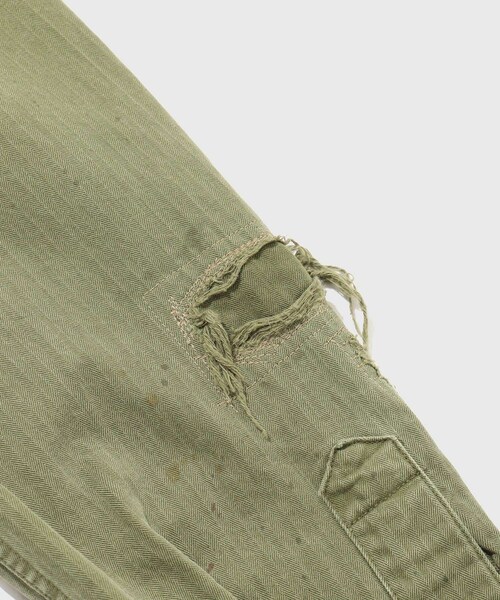 ADAM ET ROPE'（アダムエロペ）の「【BOWWOW/バウワウ】M41 HBT JK（ミリタリージャケット・メンズ・オリーブ・L/M）」の15枚目の写真