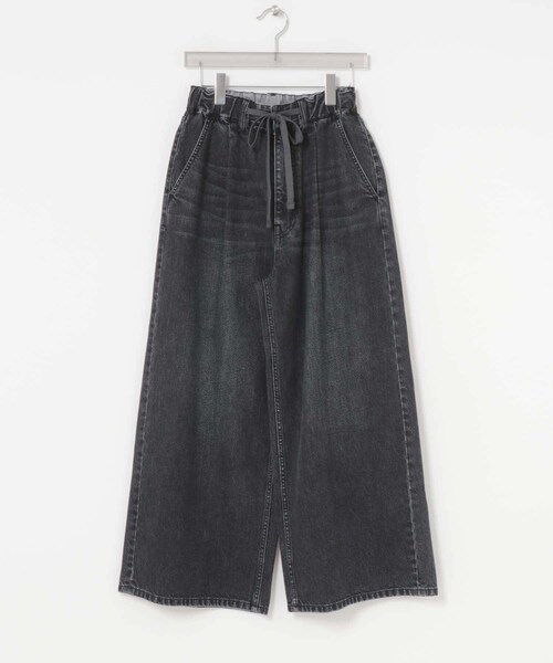 URBAN RESEARCH（アーバンリサーチ）の「デニムイージーワイドパンツ（デニムパンツ・レディース・BLUE/BLACK・36/38/40）」の14枚目の写真