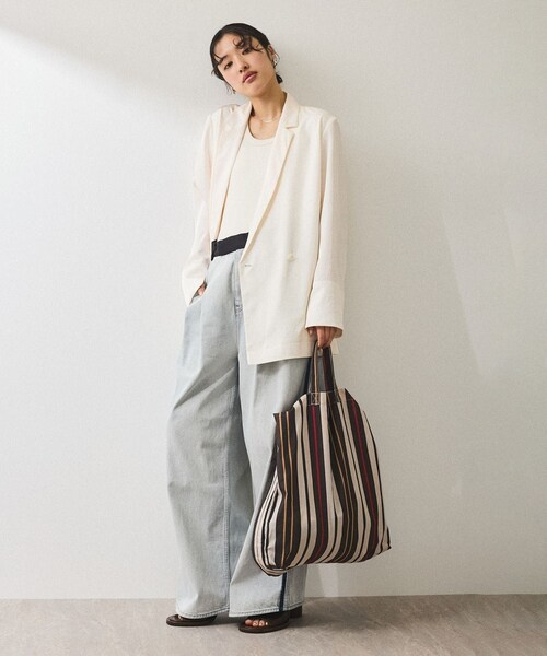 ADAM ET ROPE'(アダムエロペ)の「【WEB限定】・【新色追加】ギャザー2WAYショルダーバッグ(ショルダーバッグ・レディース・ブラック系/ダークブラウン系/ブルー系/ピンク系・F)」の17枚目の写真