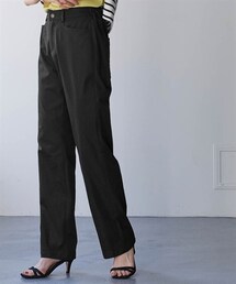 nissen | サラチノストレッチストレートパンツ(吸汗速乾・接触冷感・UVカット)(選べる２レングス)＜大きいサイズ有＞(パンツ)