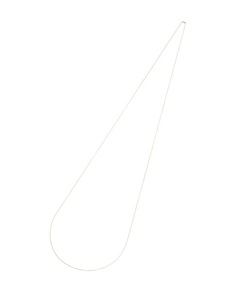 ADAM ET ROPE'(アダムエロペ)の「【GIGI(ジジ)】Gold line necklace1200mm(ネックレス・レディース・ゴールド・F)」の12枚目の写真