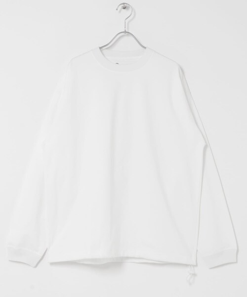 URBAN RESEARCH DOORS（アーバンリサーチドアーズ）の「『吸水速乾/接触冷感/イージーケア』クイックドライ ドロストロングスリーブTシャツ（Tシャツ/カットソー・メンズ・WHITE/GRAY/NVYxGRY/CHARCOAL・M/L）」の16枚目の写真