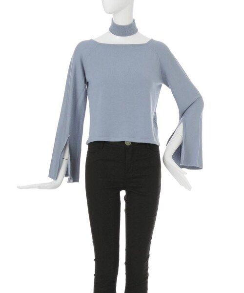 MURUA（ムルーア）の「スリットスリーブTOPS（その他トップス・レディース・ブラウン/ブラック/グレー/アイスブルー/ベージュ・F）」の22枚目の写真