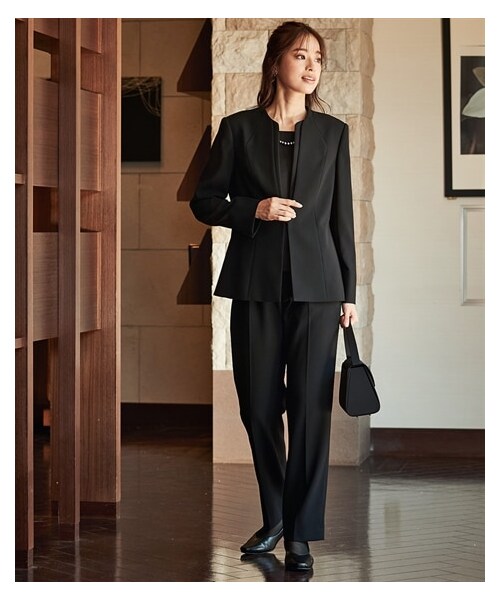 nissen（ニッセン）の「【喪服・礼服】洗える防しわ北陸ジャガード使い