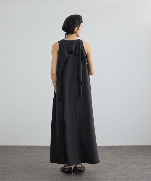 ADAM ET ROPE'（アダムエロペ）の「【ONIT（オニット）】HOPSACK BERET（ハンチング/ベレー帽・レディース・ブラック・F）」の8枚目の写真