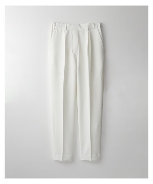 nissen（ニッセン）の「タックテーパードパンツ（パンツ・レディース・黒/ブルーグリーン/イエロー/ピンク/オフホワイト/オペラピンク・M/L/LL/3L/4L/5L/6L）」の8枚目の写真