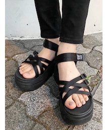 SHAKA | 【MURUA×SHAKA】リバーガイドチャンキーソールサンダル(サンダル)