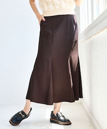 VIS | 【美easy】ウーリッシュマーメイドスカート【セットアップ対応/洗える】(スカート)