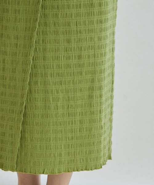 ADAM ET ROPE'(アダムエロペ)の「【公式サイト限定】【Pheeta(フィータ)】Vera Skirt(スカート・レディース・ライトグリーン/レッド/ローズピンク・F)」の12枚目の写真