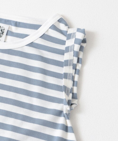 URBAN RESEARCH DOORS(アーバンリサーチドアーズ)の「ボーダーフレアワンピース(KIDS)(ワンピース・キッズ・BLUE/PURPLE・105/120/135)」の12枚目の写真