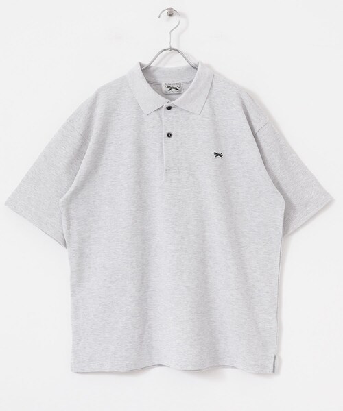 URBAN RESEARCH DOORS（アーバンリサーチドアーズ）の「『XLサイズ/WEB限定』『別注』PENNEYS×DOORS　THE FOX 鹿の子 ポロシャツ（ポロシャツ・メンズ・ASH GRAY/PURPLE/STEEL BLUE/NAVY・M/L/XL）」の13枚目の写真