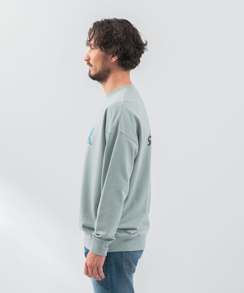 URBAN RESEARCH Sonny Label（アーバンリサーチサニーレーベル）の「OOPS×RYUAMBEコラボスウェット（スウェット・メンズ・サックス/ブラック/ミント・M/L/XL）」の15枚目の写真