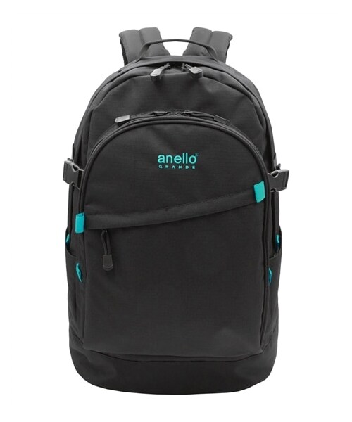 nissen（ニッセン）の「anelloGRANDE（アネログランデ）はっ水10ポケット大容量リュック（A4対応）（ニッセン限定色有）（バックパック/リュック・メンズ・ブラック/【廃番色】グレー/【廃番色】ネイビー/【廃番色】レッド/【廃番色】ターコイズブルー/ベージュ/ピンク/ホワイト(ニッセン限定色)/ミントグリーン(ニッセン限定色)・Y）」の5枚目の写真
