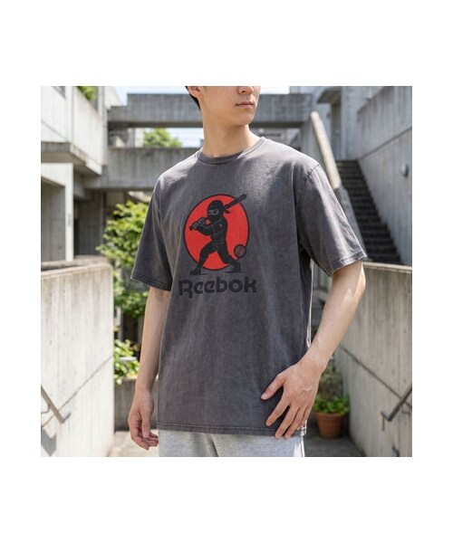 Reebok（リーボック）の「Reebok NINJA ヴィンテージ Tシャツ【日本限定モデル】 （トップス・メンズ・R00198/R00204・S/M/L/XL/LL）」の7枚目の写真