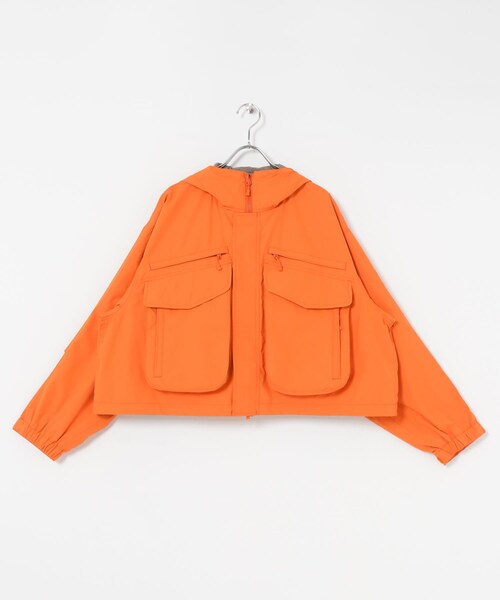 URBAN RESEARCH（アーバンリサーチ）の「DAIWA PIER39　TECH 3WAY WADING PARKA（マウンテンパーカー・レディース・ORANGE/BLACK・FREE）」の7枚目の写真