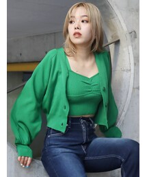 EVRIS | アンサンブルニットトップス(カーディガン/ボレロ)