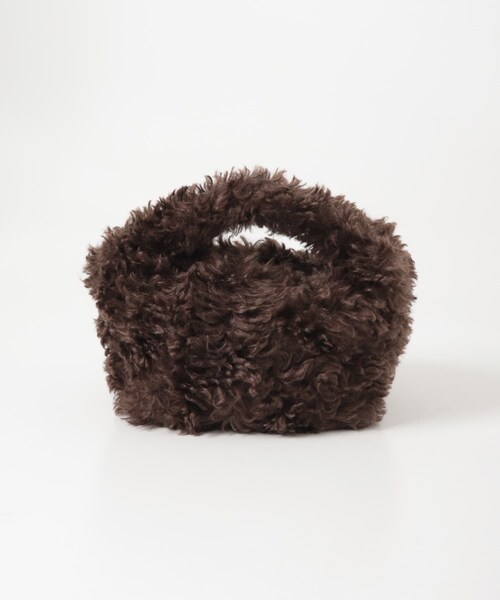 URBAN RESEARCH Sonny Label（アーバンリサーチサニーレーベル）の「LE VERNIS　Fake fur micro bag（ハンドバッグ・レディース・ブラウン/レオパード・one）」の4枚目の写真