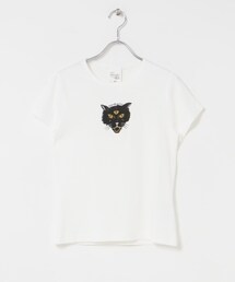THE GOODLAND MARKET | NUDIE JEANS Eve The Cat T-Shirt(Tシャツ/カットソー)