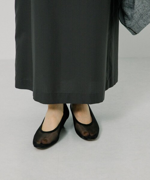 URBAN RESEARCH（アーバンリサーチ）の「『別注』『MADE IN JAPAN』 MILLIWM×URBAN RESEARCH　シアーパンプス（パンプス・レディース・BLACK/NUDE・36/37/38）」の13枚目の写真