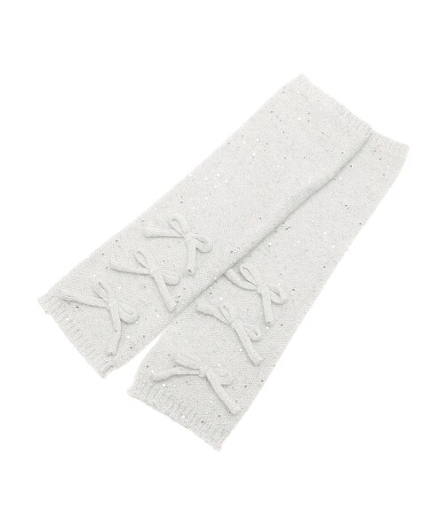 merry jenny（メリージェニー）の「twinkleリボンニットアーム