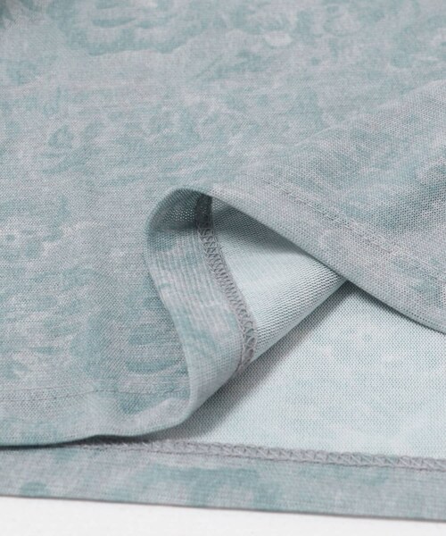 URBAN RESEARCH（アーバンリサーチ）の「AMOMENTO　FLORAL MESH ROUND T-SHIRTS（Tシャツ/カットソー・レディース・BLUE・0）」の7枚目の写真