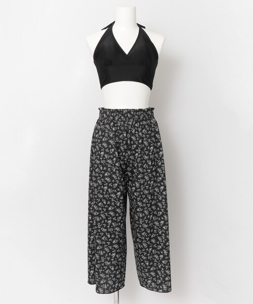 RODE SKO（ロデスコ）の「ロングパンツセット∴（水着・レディース・MOSS GREEN/BLACK・FREE）」の9枚目の写真