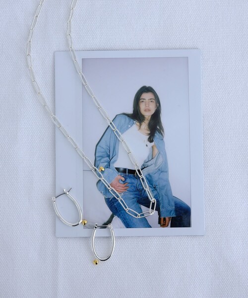 SENSE OF PLACE by URBAN RESEARCH(センスオブプレイスバイアーバンリサーチ)の「LAPUIS Petit Heart ピアス(ピアス(両耳用)・レディース・GOLD/MULTI・One)」の8枚目の写真