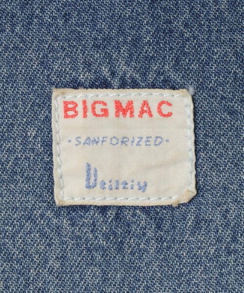 URBAN RESEARCH Sonny Label（アーバンリサーチサニーレーベル）の「BIG MAC　DENIM COVERALL（デニムジャケット・メンズ・VINTAGE・M/L）」の9枚目の写真