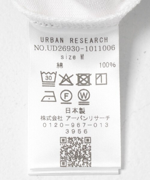 URBAN RESEARCH(アーバンリサーチ)の「dDdDdDd DAY 6 SHORT-SLEEVE T-SHIRTS(Tシャツ/カットソー・メンズ・FRIDAY・S/M/L/XL/XXL)」の6枚目の写真
