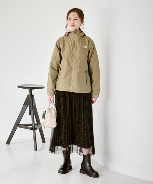 ROPE' PICNIC（ロペピクニック）の「【THE NORTH FACE/ザ・ノース・フェイス】Compact Nomad Jacket（ブルゾン・レディース・ブラック/ベージュ系・M）」の11枚目の写真