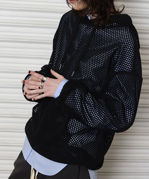 URBAN RESEARCH ROSSO（アーバンリサーチロッソ）の「YENN　PADDED COLLAR SHIRTS（シャツ/ブラウス・レディース・OWHITE/SAX・FREE）」の17枚目の写真