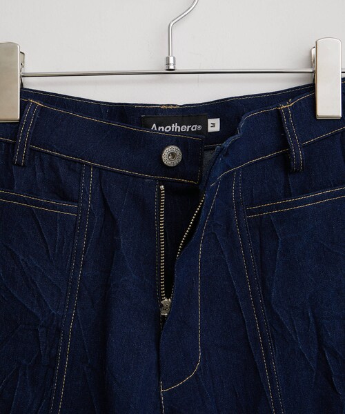 VIS（ビス）の「【ANOTHERA】デニムフレアパンツ【セットアップ対応】（デニムパンツ・レディース・ブラック/ネイビー・M/S）」の16枚目の写真