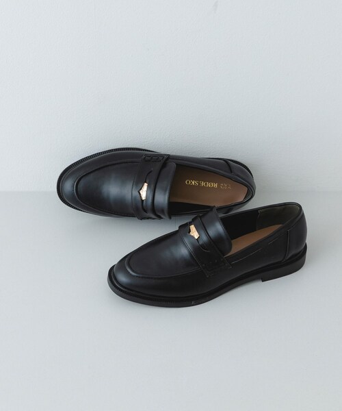 RODE SKO（ロデスコ）の「『WEB/一部店舗限定』コインローファー（ローファー・レディース・BLACK/BROWN/CAMEL/S・36/37/38/39）」の18枚目の写真