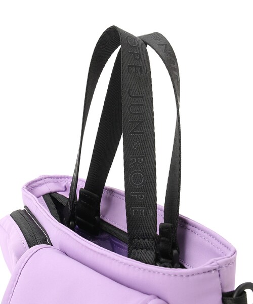 ROPE'（ロペ）の「【OUTDOOR PRODUCTS】別注3WAYサコッシュ（ショルダーバッグ・レディース・ブラック/ベージュ/パープル・F）」の18枚目の写真