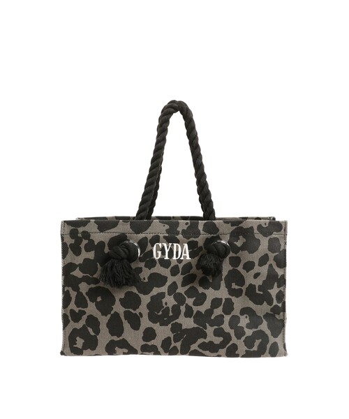 GYDA(ジェイダ)の「GYDAロープSトートBAG(トートバッグ・レディース・アイボリー/ブラック/ミックス・F)」の13枚目の写真