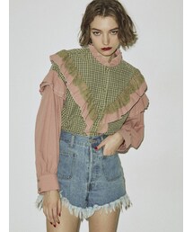 jouetie | フリルレースシャツ(シャツ/ブラウス)