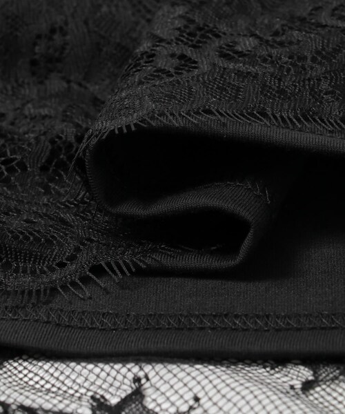 ITEMS URBANRESEARCH(アイテムズ アーバンリサーチ)の「ヘムレースキャミソール(キャミソール・レディース・L/BEG/BLK・Free)」の15枚目の写真