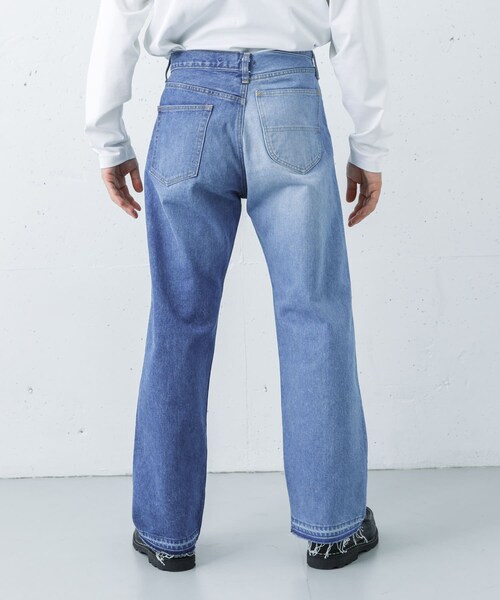 URBAN RESEARCH（アーバンリサーチ）の「The DUFFER N NEPHEWS　SPLIT DENIM PANTS（デニムパンツ・メンズ・INDIGO・M）」の3枚目の写真