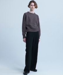 URBAN RESEARCH | new basic CASHMERE SILK MOULINE KNIT(ニット/セーター)
