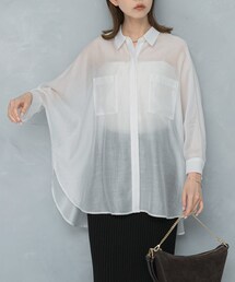 URBAN RESEARCH ROSSO | アセテートシアードルマンシャツ(シャツ/ブラウス)