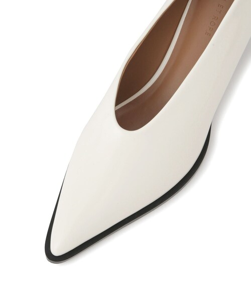 ADAM ET ROPE'（アダムエロペ）の「ポインテッドトゥパンプス（パンプス・レディース・ブラック/オフホワイト・23.0/23.5/24.0/24.5）」の21枚目の写真