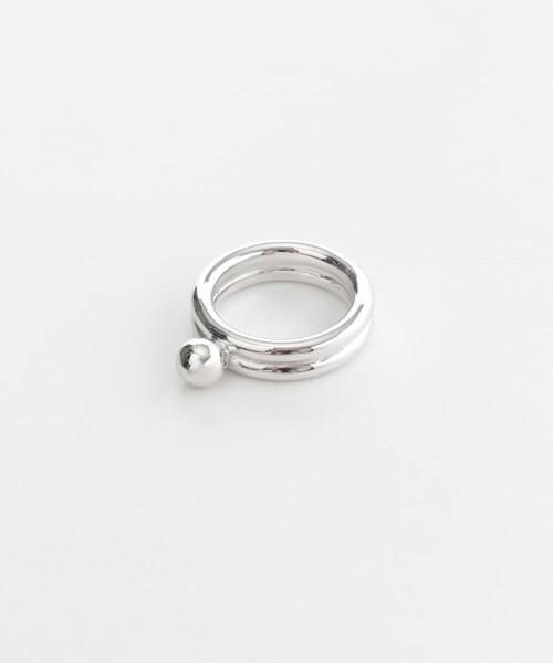URBAN RESEARCH（アーバンリサーチ）の「『別注』Naotokojima×URBAN RESEARCH　ball ring（リング・レディース・SILVER/GOLD・11/13）」の8枚目の写真
