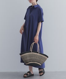 URBAN RESEARCH DOORS | 衿付きスキッパーAラインワンピース(ワンピース)